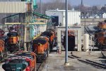 BNSF Galesburg Yard